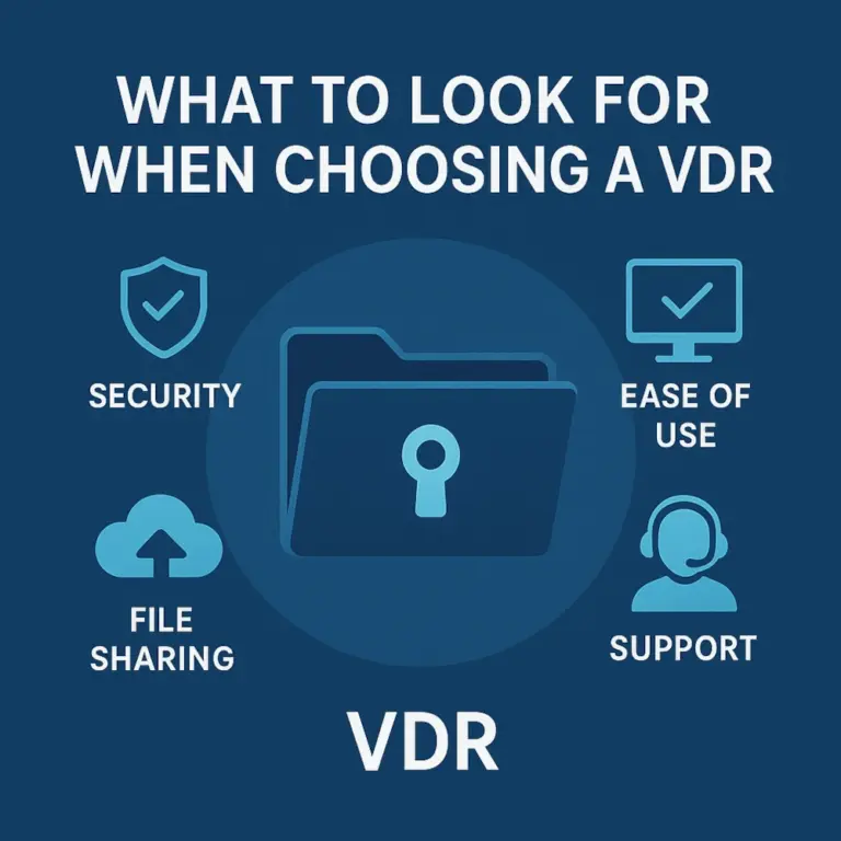 What to look for when choosing a VDR