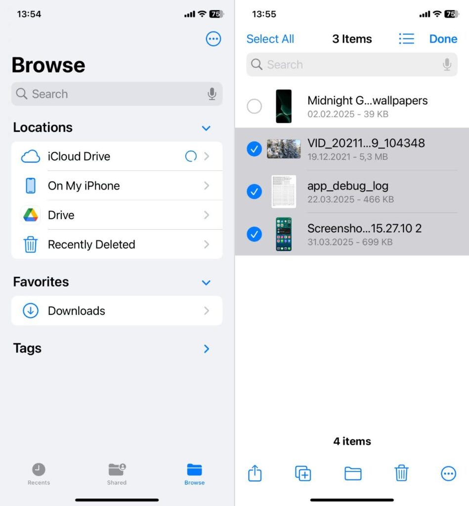 Remove Downloads You No Longer Need on iphone