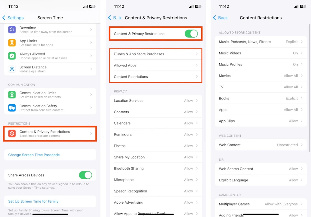 Site Blocking for Android & iOS