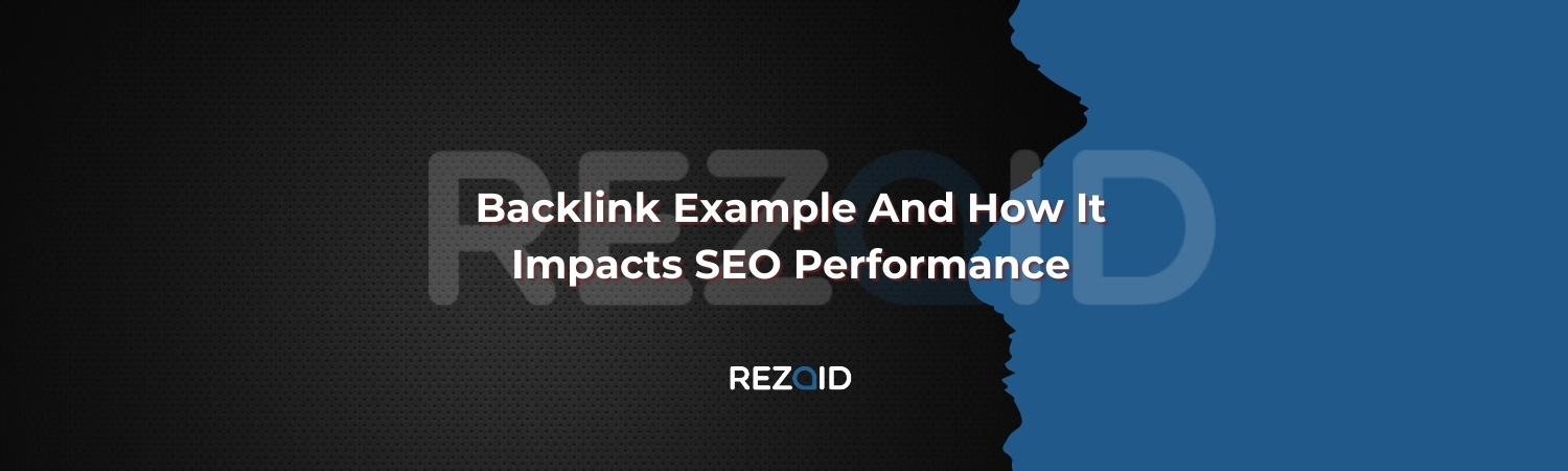 Backlink Example And How It Impacts SEO Performance