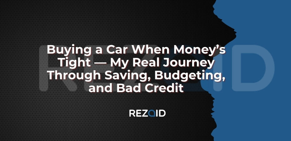 Buying a Car When Money’s Tight — My Real Journey Through Saving, Budgeting, and Bad Credit