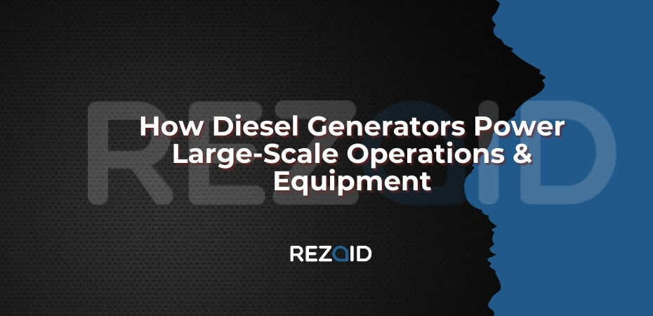 How Diesel Generators Power Large-Scale Operations & Equipment