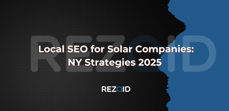 Local SEO for Solar Companies_ NY Strategies 2025 