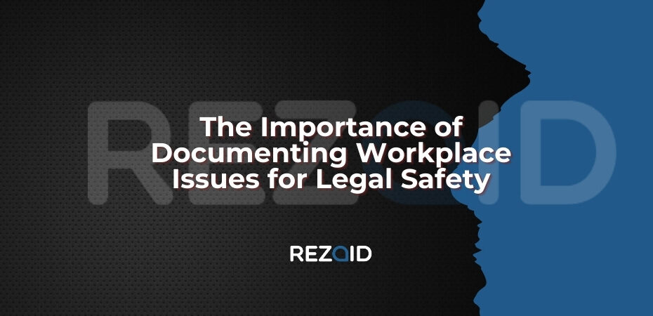 The Importance of Documenting Workplace Issues for Legal Safety