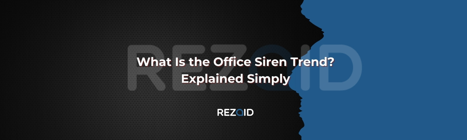 What Is the Office Siren Trend Explained Simply