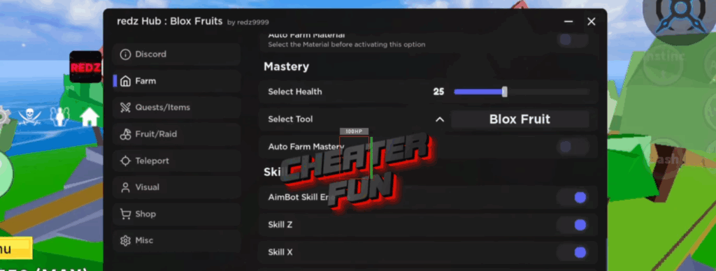 Redz Hub Script