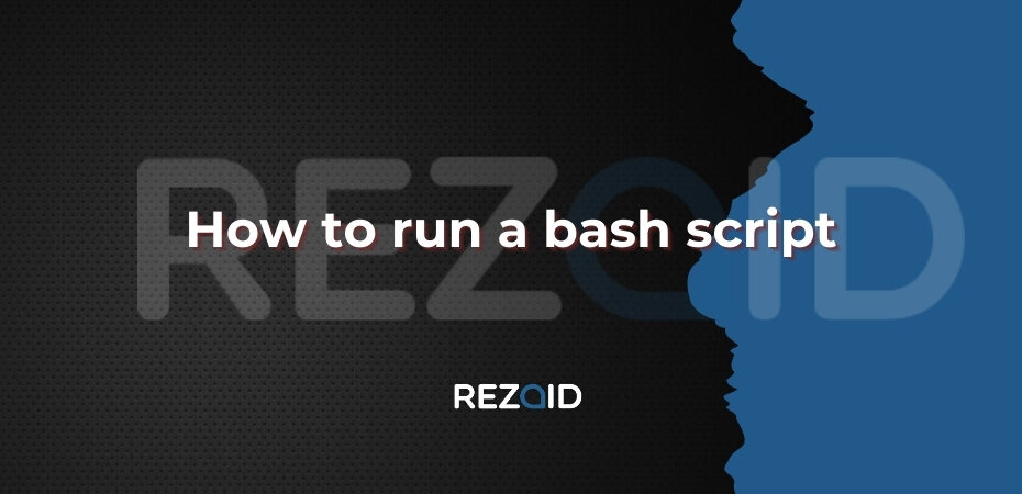 how to run bash scrip